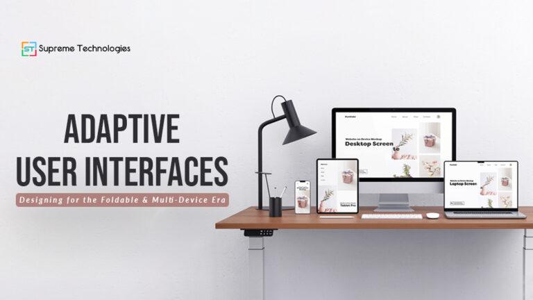adaptive user interface design